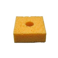 SIR S35-P10 Solder Tip Cleaning Sponges with Hole, 2.6" x 2.6" x 1" (Pack of 10)