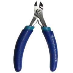 Medical-Grade Short Midsize Oval Head Diagonal Semi-Flush Non-Carbide Bullnose Cutter with Traditional Handles, 4.75" OAL