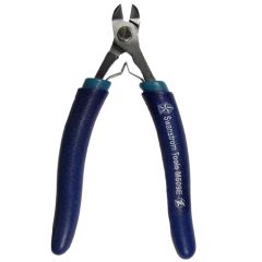 Medical-Grade Short Midsize Oval Head Diagonal Semi-Flush Non-Carbide Bullnose Cutter with Ergonomic Handles, 5.65" OAL