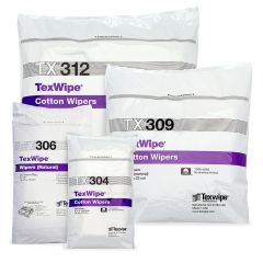 TexWipe® Cotton Twill Wipes with ULP Treatment