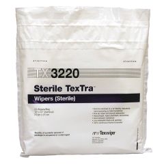 Texwipe TX3220 TexTra™ Sterile Polyester Wipe, 12" x 12"