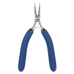 Bent Nose Pliers with 60° Angled Long Jaw, Extra-Fine Tips & Long Ergonomic Handles, 6.30" OAL