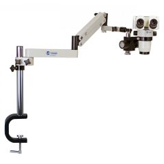 Unitron 24800VE System 274 Ergo Binocular Microscope with Articulating Arm & LED Ring Light Options