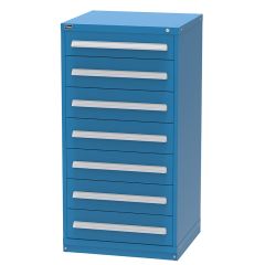 Vidmar SCU3189AL Eye Height Drawer Cabinet with 7 Drawers, 59" x 30" x 27.75"