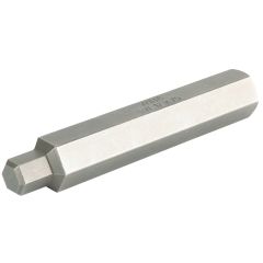 Hex Insert Bit on 5/16" Hex Drive, 12.0mm x 75mm OAL