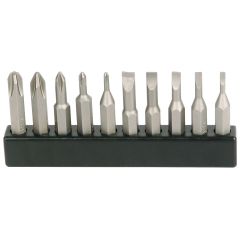 Micro Slotted & Phillips Bit Set, 28mm OAL