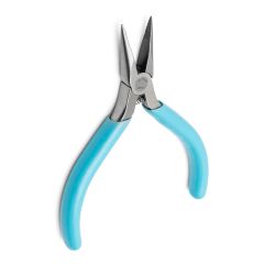 Xcelite L4VN ESD-Safe Subminiature Long Needle Nose Pliers with Serrated Jaw, Fine Pointed Tips & Ergonomic Handles, 4" OAL