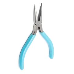 Xcelite LN542N ESD-Safe Thin Long Nose Pliers with Serrated Jaw, Fine Pointed Tips & Ergonomic Handles, 5" OAL