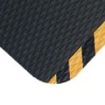 Andersen 423 Hog Heaven Indoor Wet/Dry Anti-Fatigue Mat, Black with Striped Border 