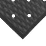 Andersen 496 Complete Comfort Indoor/Outdoor Anti-Fatigue Mat with Drainage Holes, Black