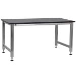 BenchPro™ 24" x 48" Stainless Steel Electric Lift Workbench with 1" Phenolic Resin Work Surface