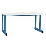 BenchPro™ 24" x 60" Cantilevered Workbench with Cleanroom Laminate & Rounded Front Edge