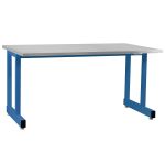 BenchPro™ 24" x 96" Cantilevered Workbench with Stainless Steel Work Surface