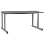 BenchPro™ 24" x 48" Stainless Steel Cantilevered Workbench with 0.75" Phenolic Resin Work Surface