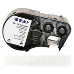 Brady M4C-750-595-CL-WT All-Weather Vinyl Label Cartridge, White/Clear, 0.75