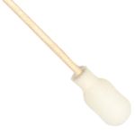 Chemtronics CF50 Foamtips™ Foam Over Cotton Swab with Wooden Handle, 6.1" OAL (Case of 24 Bags, 50 Swabs per Bag)