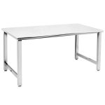 CleanPro™ Electropolished Stainless Steel Workbench with Solid Stainless Steel Work Surface & Rounded Front Edge