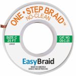 Easy Braid OS-C-25 One-Step No-Clean Desoldering Braid, 0.075