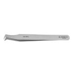 Excelta 15A-GW-S ★★★ Swiss-Made Medical-Grade Stainless Steel Cutting Tweezer with 70° Angulated Tips for 35 AWG Soft Wire, 4.5" OAL