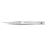 Excelta 3-CO Five Star 4.75" Straight Very Fine Point Cobalt Forcep Tweezers