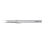 Excelta 3C-SA Three Star 4.25" Straight Very Fine Point Anti-Magnetic Tweezer