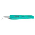 Excelta 7-CO-ET Five Star 4.50" Curved High Precision Point Cobalt Ergonomic Forcep Tweezer