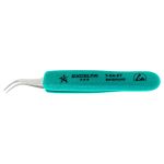 Excelta 7-SA-ET Three Star 4.50" Curved High Precision Point Anti-Magnetic Ergonomic Tweezer