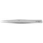 Excelta AA-SA Three Star 5.00" Straight Medium Point Anti-Magnetic Tweezer