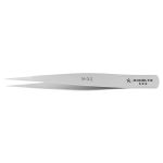 Excelta M-3-S ★★★ Miniature Stainless Steel Tweezer with Straight Fine Pointed Fine Tips