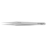 Excelta M-5-SA ★★★ Miniature Tapered Neverust® Stainless Steel Tweezer with Straight, Micro Fine Tips