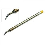 Hakko T31-00JL02 30° Bent Round 0.2mm Solder Tip, 7.2 x 8.0mm 