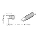 Chisel Soldering Cartridge, 2.3mm