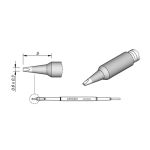 Chisel Soldering Cartridge, 0.6mm