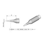 Chisel Soldering Cartridge, 0.4mm