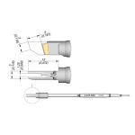 Through-Hole Drag Soldering Cartridge, 1.25mm