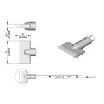 JBC C245752 Blade Soldering Cartridge, 15mm