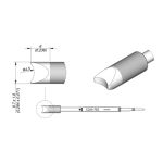 Round Connector Soldering Cartridge, 6.0mm