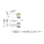 Through-Hole Drag Soldering Cartridge, 2.2 x 0.75mm