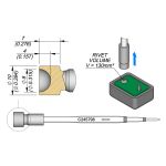 JBC C245798 Long-Life Heat Staking Riveted Cartridge, ø8