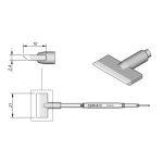 JBC C245913 Blade Soldering Cartridge, 21mm