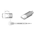 Chisel Soldering Cartridge, 6.6mm