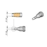 Through-Hole Micro Desoldering Tip, 1.2 x 1.6mm