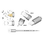 JBC C470055 Barrel Soldering Cartridge, 4.0 x 4.3mm