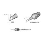 Through-Hole Desoldering Tip, 0.8 x 1.8mm