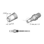 Through-Hole Desoldering Tip, 1.5 x 3.4mm