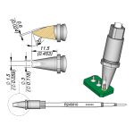 JBC R245010 Pin-Connector 20° x 1.5mm Cartridge, 3.0 x 11.5mm 