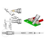 JBC R245015 Pin-Connector 40° x 1.0mm Cartridge, 4.5 x 11.5mm