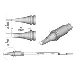 JBC R245020 1.0mm Chisel Cartridge, 3.0 x 16mm