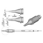 JBC R245024 Grooved 0.8mm Chisel Cartridge, 2.0 x 16mm