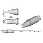 JBC R470035 2.0mm Chisel Cartridge, 6.0 x 16.9mm